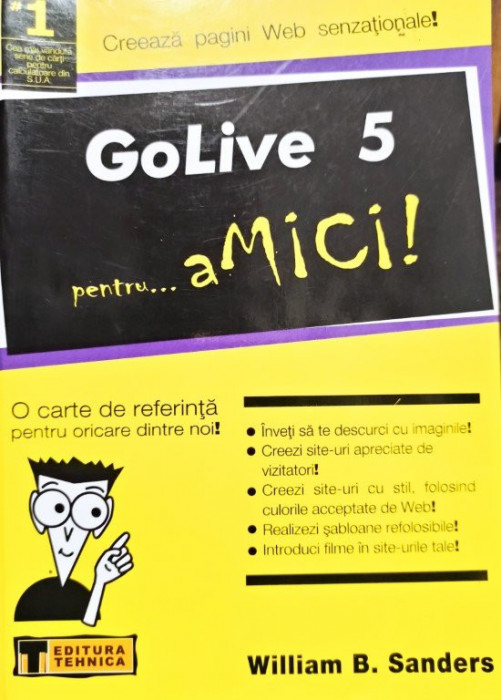 William B. Sanders - GoLive 5 pentru... aMICI (2001)