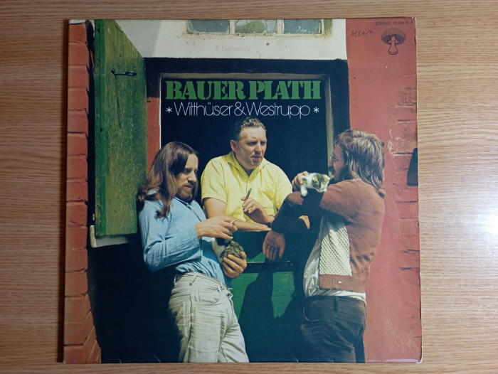LP (vinil vinyl) Witth&uuml;ser &amp; Westrupp (KRAUTROCK) - Bauer Plath (EX)
