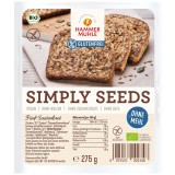 Paine cu Seminte Hammerm&uuml;hle Fara Gluten, Bio, 275g, Fara Faina, Fara Drojdie