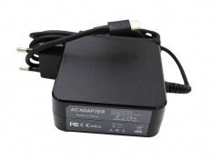 Alimentator laptop Lenovo 20V 3.25A 65W tip C / Incarcator LENOVO 20V TYPE C foto