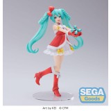 Hatsune Miku Series SPM PVC Statue Hatsune Miku Christmas 2022 Ver. 21 cm