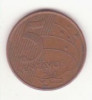 Brazilia 5 centavos 2007 - 12 linii, mai rară, America Centrala si de Sud