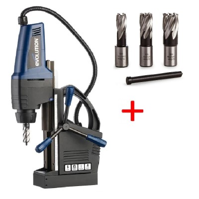 Masina de gaurit cu coloana cu stand magnetic EVOMAG42 Evolution 095-0004, 1200 W, O42 mm foto