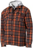 Hanorac SAVAGE GEAR Twin Shirt Jacket Check M, Orange Grey