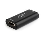 REPEATER semnal GEMBIRD, HDMI (M) la HDMI (M), extindere semnal pana la 40m, negru, &quot;DRP-HDMI-02&quot; (timbru verde 0.08 lei)