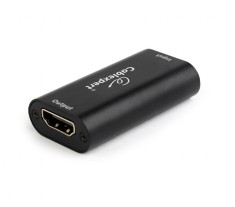 REPEATER semnal GEMBIRD, HDMI (M) la HDMI (M), extindere semnal pana la 40m, negru, &amp;quot;DRP-HDMI-02&amp;quot; (timbru verde 0.08 lei) foto
