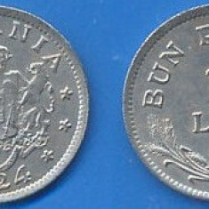 ROMANIA 1924. 1 leu