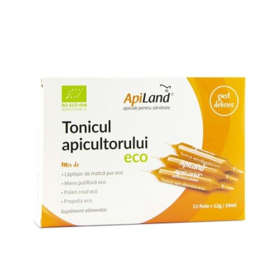 Tonicul Apicultorului Bio 10 fiole Apiland foto