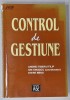 CONTROL DE GESTIUNE de ANDREI TIBERIU FILIP ...STERE MIHAI , 2001