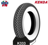 Anvelopa 3.50-10 Kenda K333 51J (cu dungi albe laterale)