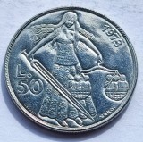 189. Moneda San Marino 50 lire 1973