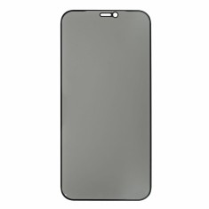 Folie de sticla securizata DEPOX&reg; pentru protectie compatibila iPhone 12/12 PRO, 3D, Anti-spy, neagra, acoperire full-cover