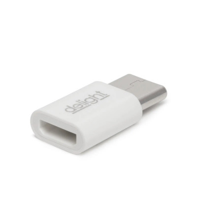 Adaptor - Type-C - Micro USB Lightning Delight foto