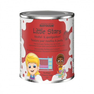 Vopsea mobilier si jucarii, Rust-Oleum, Little Stars, Red Riding Hood, Rosu, 750 ml foto
