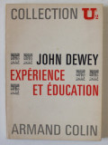 EXPERIENCE ET EDUCATION par JOHN DEWEY , 1968