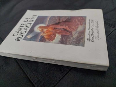 CARTE DE RUGACIUNI-1994-Cu binecuvantarea Preasfintitului Parinte CALINIC Episcopul Argesului 256 pagini,preot NICOLAE TANASE foto