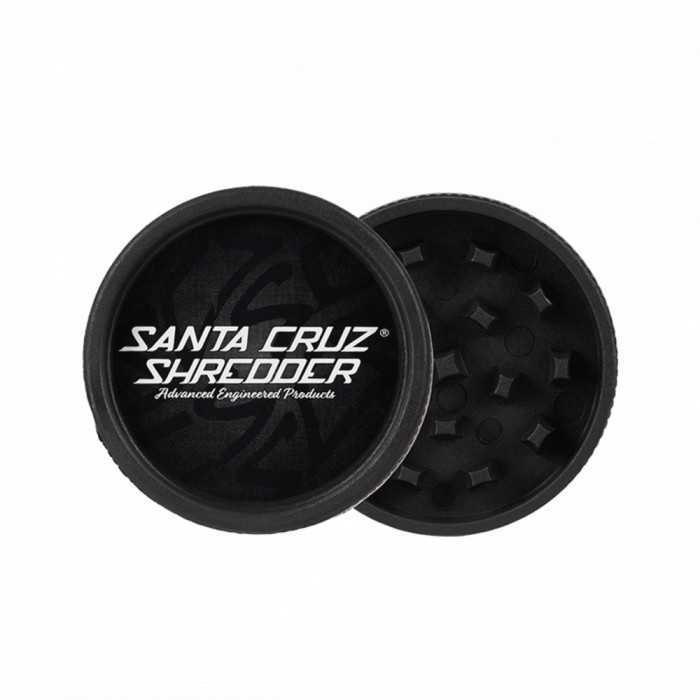 Grinder Santa Cruz din Canepa, Negru, 2 Parti, O55mm