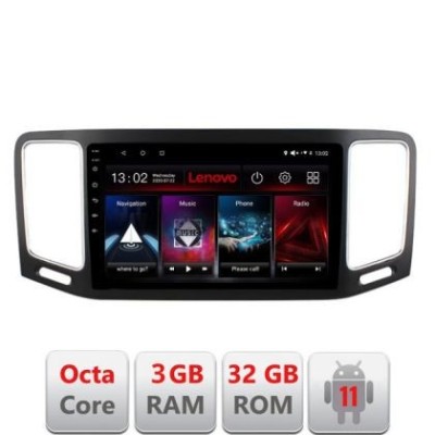 Navigatie VW Sharan 2011-2020 D-SHARAN Octa Core cu Android Radio Bluetooth Internet GPS WIFI DSP 3+32 GB 4G KI LENOVO LITE CarStore Technology foto