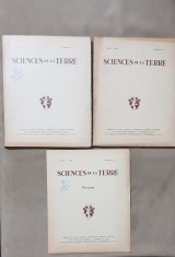 Sciences de la Terre: Tome VI 1958 Numeros 1-2, 3-4 + Planches (geologie)