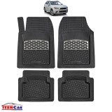Covorase Auto TeamCar&reg; Tip Tavita Compatibile Mitsubishi ASX I (2010&ndash;2023) - Suv Silver, Cauciuc