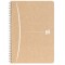 Caiet Cu Spirala A5, Oxford Touareg, 90 File-90g/mp, Coperta Carton Reciclat, Kraft/dungi Ass - Dict