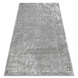 Covor acril VALS 3943 labirint vintage gri , 80x300 cm