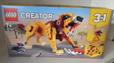 Lego Creator 3 in 1 (31112) Leu Salbatic - Wild Lion - nou, sigilat foto