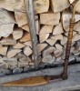 Pedala roata tors, rustic an 1930