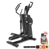 Bicicleta eliptica inSPORTline ZenStride 1200 cu volanta 12 kg si TFT