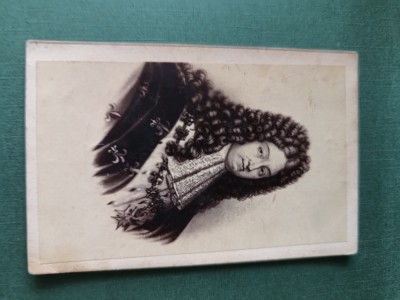 fotografie galerie historique ,dimensiuni 11 cm x 6 cm, anii 1900, ,personalitati,LUIS AL IV LEA foto
