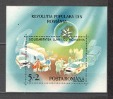 Romania.1990 1 an Revolutia populara-Bl. DR.531