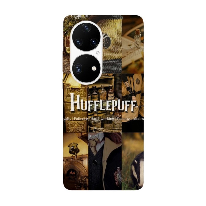 Husa compatibila cu Huawei P40 model Hufflepuff, Silicon, TPU, Viceversa