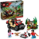 LEGO&reg; Jurassic World - Evadare off-road din calea unui Velociraptor 76972, 285 piese