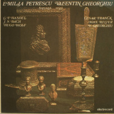 Vinyl Emilia Petrescu, Valentin Gheorghiu ‎– Recital, original