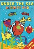 Under the sea activity pad (carte de colorat)
