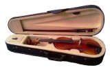 Cumpara ieftin Vioara Clasica Lemn 4/4 Incepatori, Set Complet cu Arc, Cutie Transport, Sacaz, Calus - Cadou Ideal Muzica