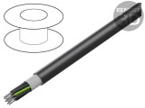 Cablu HELUTHERM 145 MULTI Cu 12G1,5mm2 Negru