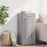 Gossi dulap, sonoma gri, 40x42,5x93 cm, lemn prelucrat
