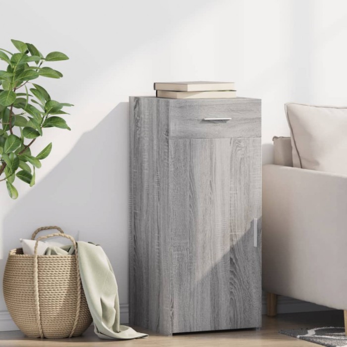 Gossi dulap, sonoma gri, 40x42,5x93 cm, lemn prelucrat