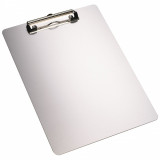 Clipboard Simplu A4, Din Aluminiu, Alco - Argintiu