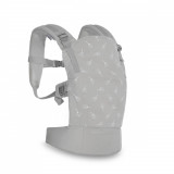 Marsupiu ergonomic Lorelli Wally bumbac, Grey Floral