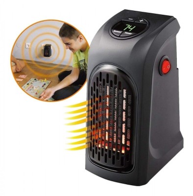 Mini aeroterma portabila cu display Handy Heater 400 Watts foto