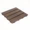 Plăci paviment 4 lamele - 30 x 30 cm - negru - 11 buc/pachet
