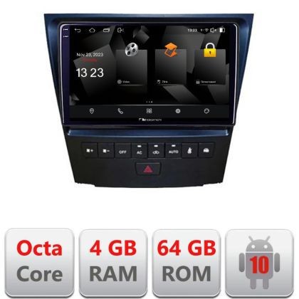 Navigatie Lexus GS-04 2004-2011 5510- GS-04 Android Octa Core 720p 4+64 DSP 360 camera carplay android auto CarStore Technology