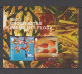 JERSEY 2024 EUROPA CEPT -Fauna si Flora subacvatica Bloc cu 2 timbre MNH**, Nestampilat