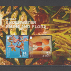 JERSEY 2024 EUROPA CEPT -Fauna si Flora subacvatica Bloc cu 2 timbre MNH**