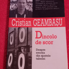 Carte fotbal - "Dincolo de scor" de Cristian Geambasu