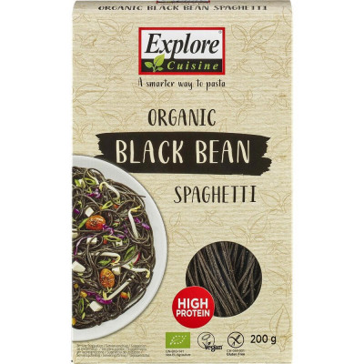 Spaghetti din Soia Neagra Fara Gluten Eco 200 grame Explore Cuisine foto