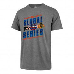 NHL produse tricou de bărbați 47 Brand Flanker Tee NHL Global Series Dueling GS19 - S