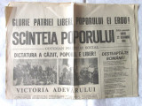 Ziar SCANTEIA POPORULUI Editie speciala din 22 decembrie 1989 - Revolutia Romana